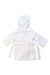 A White Bathrobes from The Little White Company in size 6-12M for neutral. (Back View)
