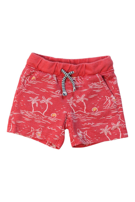 A Red Shorts from OshKosh B'gosh in size 6-12M for girl. (Front View)