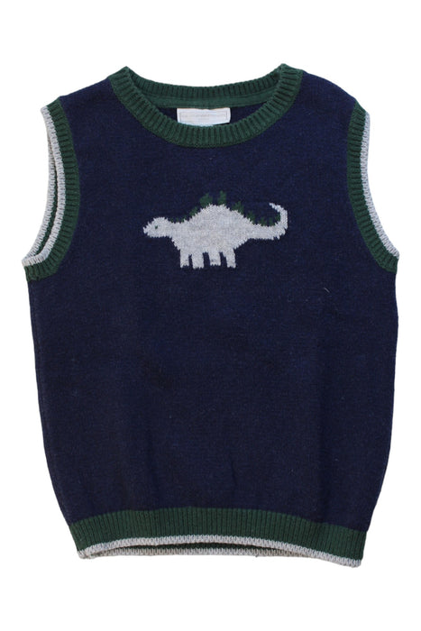 A Multicolour Sweater Vests from The Little White Company in size 2T for boy. (Front View)