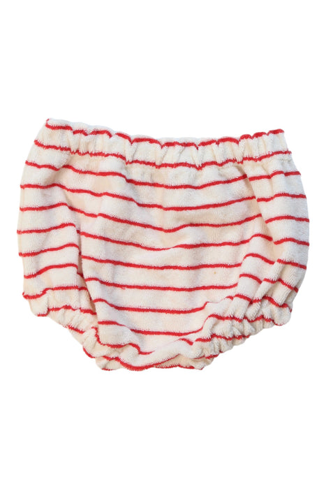 A Red Bloomers from Emile et Ida in size 3-6M for girl. (Back View)