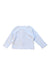 A Blue Cardigans from Petit Bateau in size 3-6M for girl. (Back View)