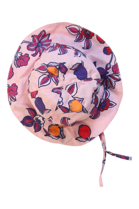 A Multicolour Sun Hats from Petit Bateau in size 3-6M for girl. (Front View)