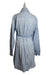 A Blue Long Sleeve Dresses from Seraphine in size XL for maternity. (Back View)