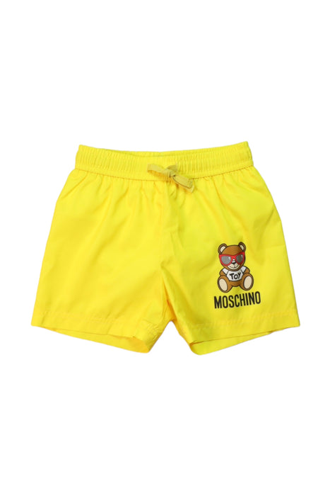 A Yellow Swim Shorts from Moschino in size 5T for neutral. (Front View)