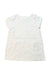 A Yellow Short Sleeve Dresses from Petit Bateau in size 6-12M for girl. (Front View)