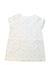 A Yellow Short Sleeve Dresses from Petit Bateau in size 6-12M for girl. (Back View)