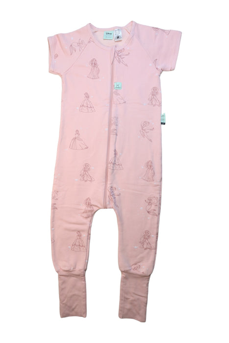 A Pink Onesies from ErgoPouch in size 4T for girl. (Front View)