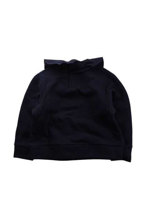 A Navy Buttoned Sweatshirts from Jacadi in size 4T for girl. (Back View)