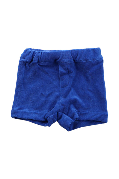 A Blue Shorts from Jacadi in size 6-12M for boy. (Front View)