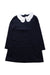 A Blue Long Sleeve Dresses from Jacadi in size 8Y for girl. (Front View)