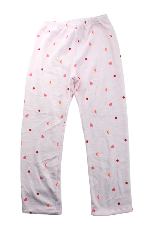 A Pink Sweatpants from Jacadi in size 8Y for girl. (Front View)