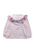 A Pink Crewneck Sweatshirts from Jacadi in size 6T for girl. (Front View)