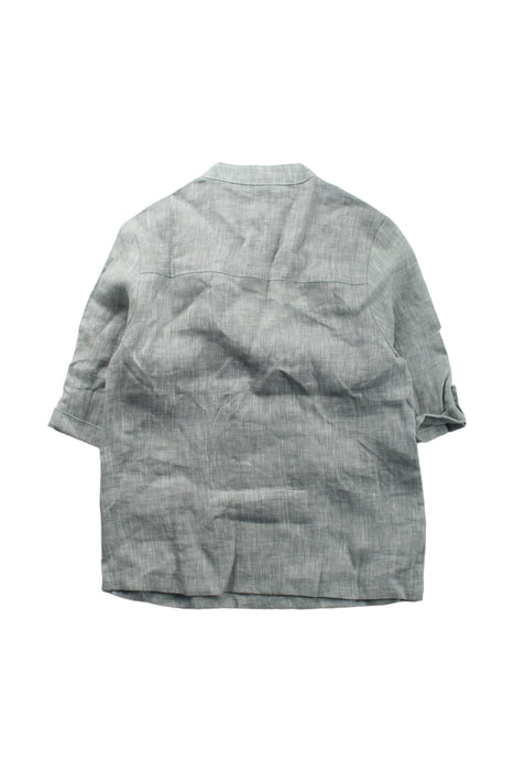 A Grey Long Sleeve Tops from Gannino d'Angelo in size 3T for girl. (Back View)