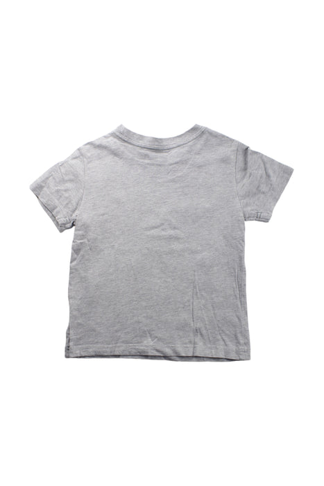 A Grey Short Sleeve T Shirts from Polo Ralph Lauren in size 3T for boy. (Back View)