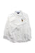 A White Long Sleeve Shirts from Polo Ralph Lauren in size 4T for boy. (Front View)
