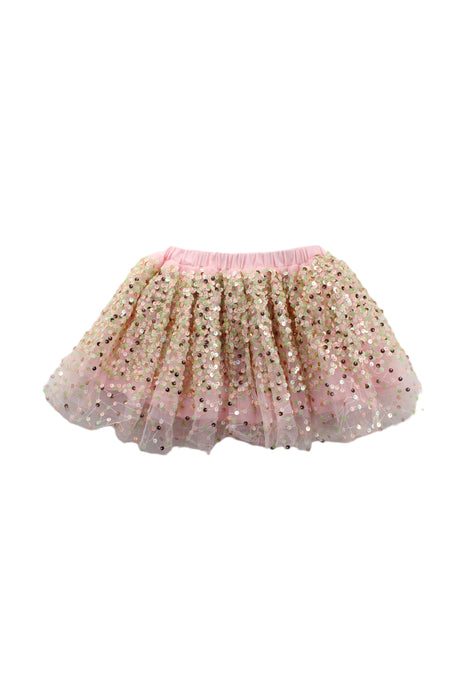 A Pink Tulle Skirts from Seed in size 2T for girl. (Front View)