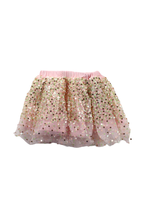 A Pink Tulle Skirts from Seed in size 2T for girl. (Back View)