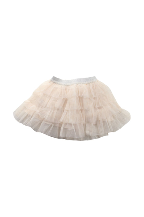 A White Tulle Skirts from Seed in size 2T for girl. (Back View)