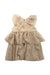 A Beige Sleeveless Dresses from Konges Sløjd in size 2T for girl. (Front View)