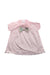 A Pink Short Sleeve Dresses from Jacadi in size 3T for girl. (Front View)