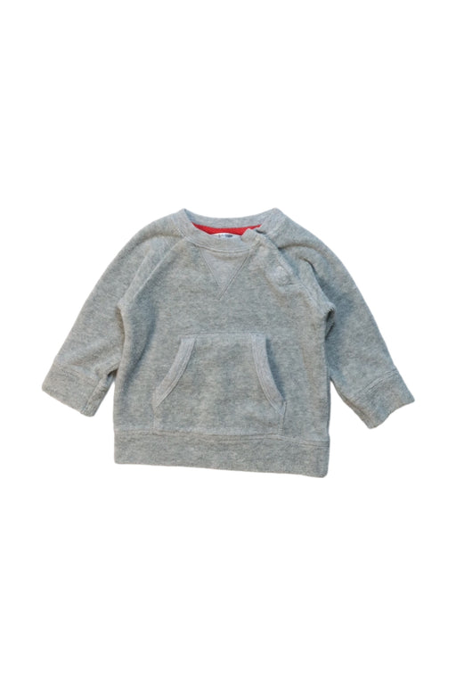 A Grey Sweatshirts from Boden in size 3-6M for boy. (Front View)