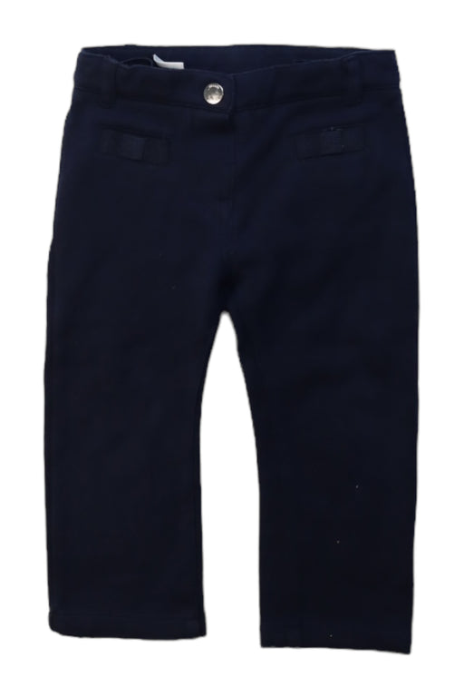 A Navy Casual Pants from Jacadi in size 12-18M for boy. (Front View)