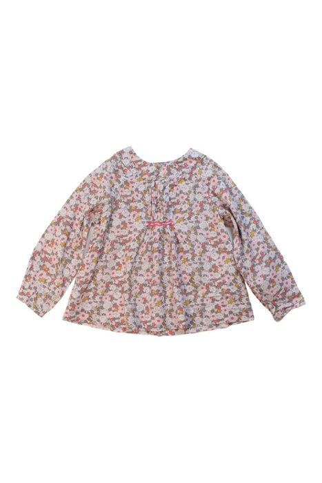 A Multicolour Long Sleeve Tops from Jacadi in size 12-18M for girl. (Front View)