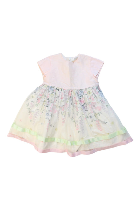 A Multicolour Short Sleeve Dresses from Chickeeduck in size 6-12M for girl. (Front View)