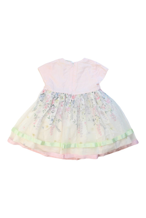 A Multicolour Short Sleeve Dresses from Chickeeduck in size 6-12M for girl. (Back View)