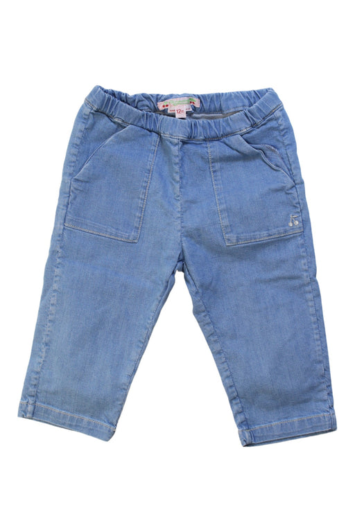 A Blue Casual Pants from Bonpoint in size 6-12M for girl. (Front View)