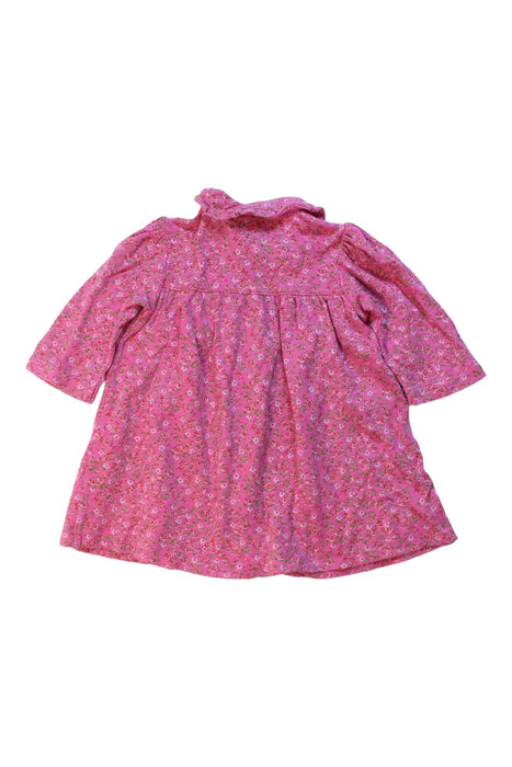 A Pink Long Sleeve Dresses from Ralph Lauren in size 6-12M for girl. (Back View)