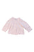 A Pink Cardigans from Jacadi in size 3-6M for girl. (Front View)