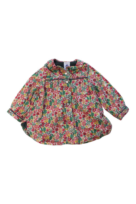 A Multicolour Long Sleeve Tops from Petit Bateau in size 6-12M for girl. (Front View)