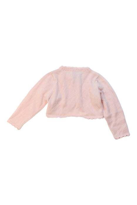 A Pink Cardigans from Monsoon in size 3-6M for girl. (Back View)