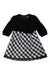 A Black Long Sleeve Dresses from Nicholas & Bears in size 6-12M for girl. (Front View)