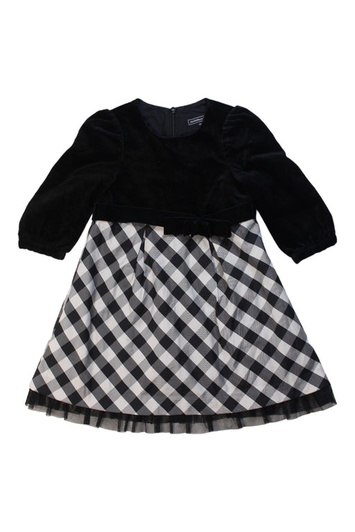 A Black Long Sleeve Dresses from Nicholas & Bears in size 6-12M for girl. (Front View)