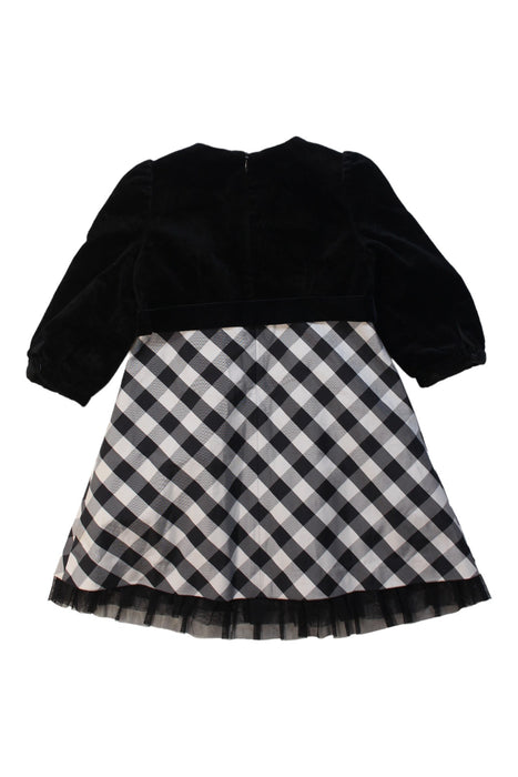 A Black Long Sleeve Dresses from Nicholas & Bears in size 6-12M for girl. (Back View)