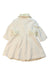 A Beige Long Sleeve Dresses from Nicholas & Bears in size 6-12M for girl. (Back View)