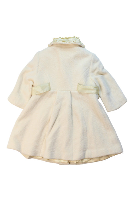 A Beige Long Sleeve Dresses from Nicholas & Bears in size 6-12M for girl. (Back View)