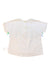 A Multicolour Short Sleeve Tops from The Bonnie Mob in size 6-12M for girl. (Back View)