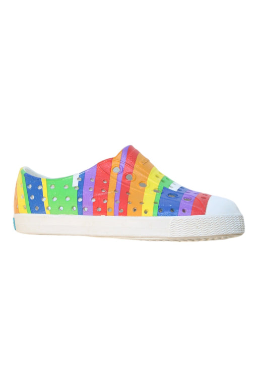 A Multicolour Slip Ons from Native Shoes in size 18-24M for girl. (Front View)