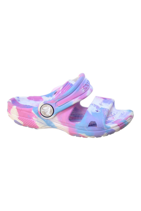 A Multicolour Sandals from Crocs in size 18-24M for girl. (Front View)