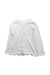 A White Cardigans from Aosta in size 2T for girl. (Back View)