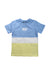 A Blue Short Sleeve T Shirts from DKNY in size 5T for boy. (Front View)