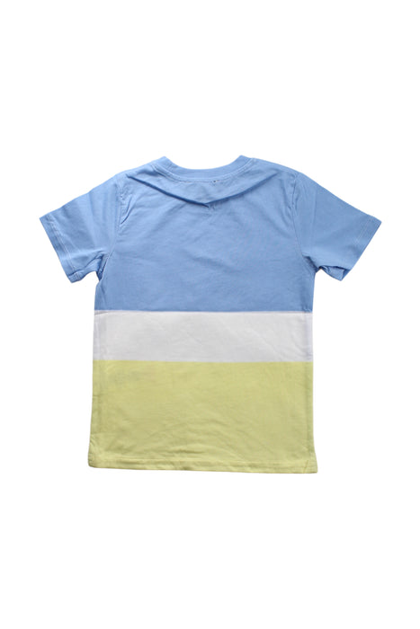 A Blue Short Sleeve T Shirts from DKNY in size 5T for boy. (Back View)