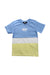 A Blue Short Sleeve T Shirts from DKNY in size 5T for boy. (Front View)