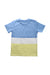 A Blue Short Sleeve T Shirts from DKNY in size 5T for boy. (Back View)