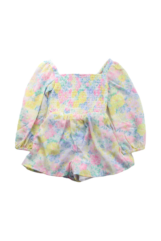 A Multicolour Long Sleeve Rompers from Janie & Jack in size 18-24M for girl. (Front View)