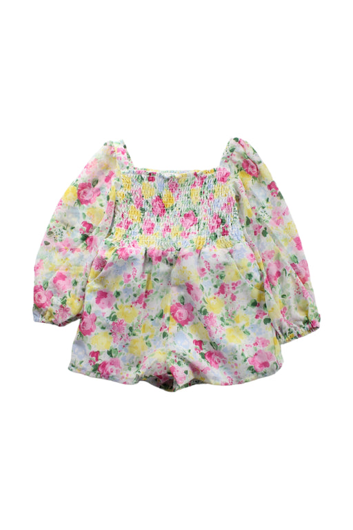 A Multicolour Long Sleeve Rompers from Janie & Jack in size 2T for girl. (Front View)