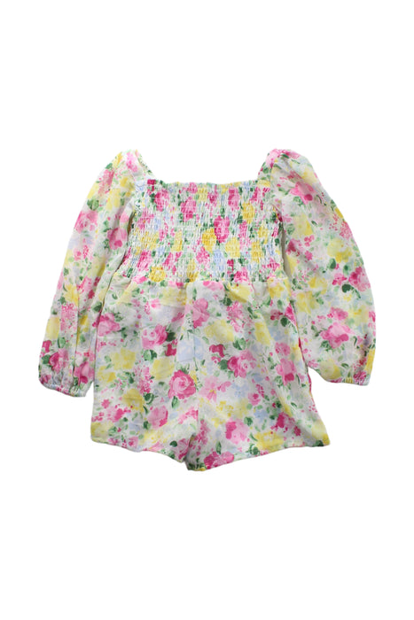 A Multicolour Long Sleeve Rompers from Janie & Jack in size 2T for girl. (Back View)